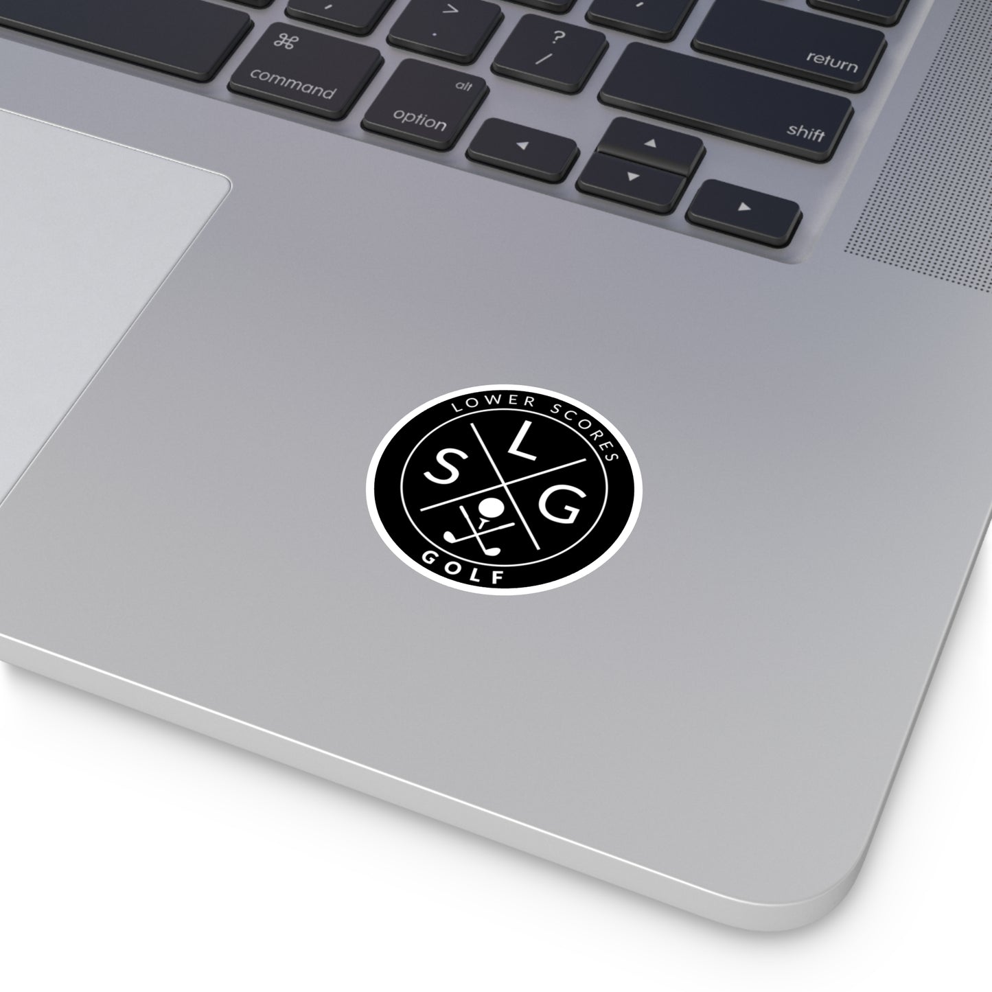 Lower Scores Golf Round Stickers
