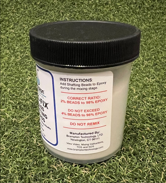 Brampton Pro-Fix Glass Shafting Beads - 4oz Bottle