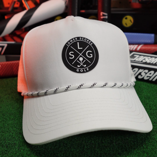 LSG x Garsen limited edition performance golf hat – breathable tour-style cap for core golfers