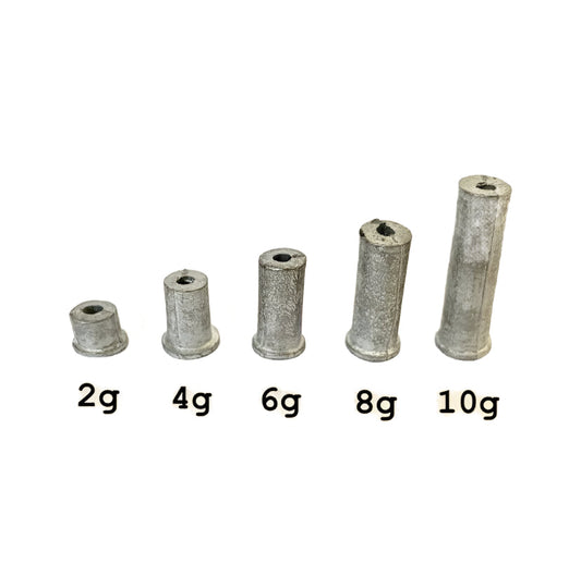 Lead Tip Weight Plugs for Woods & Irons (6/10 Pack)