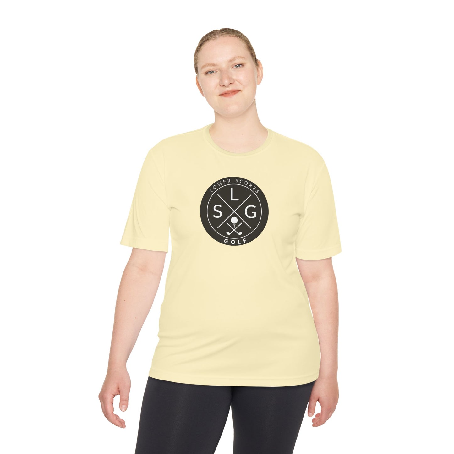 Lower Scores Golf Moisture Wicking Tee