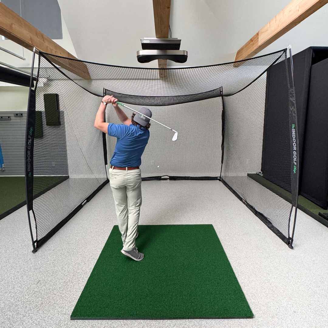 10’ x 8’ x 10’ Golf Cage – Indoor & Outdoor Practice Net | Lower Scores Golf