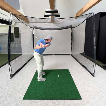 10’ x 8’ x 10’ Golf Cage – Indoor & Outdoor Practice Net | Lower Scores Golf