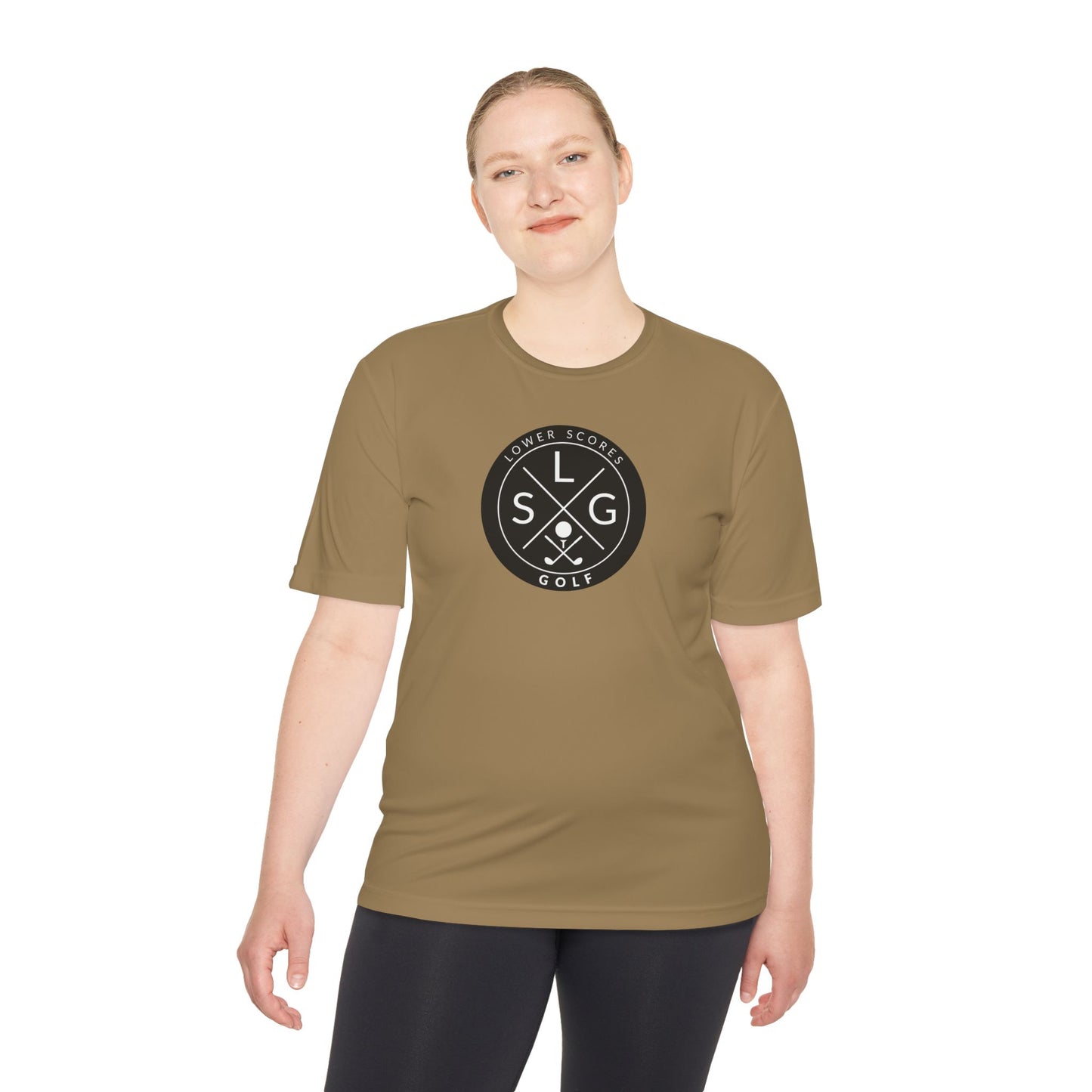 Lower Scores Golf Moisture Wicking Tee