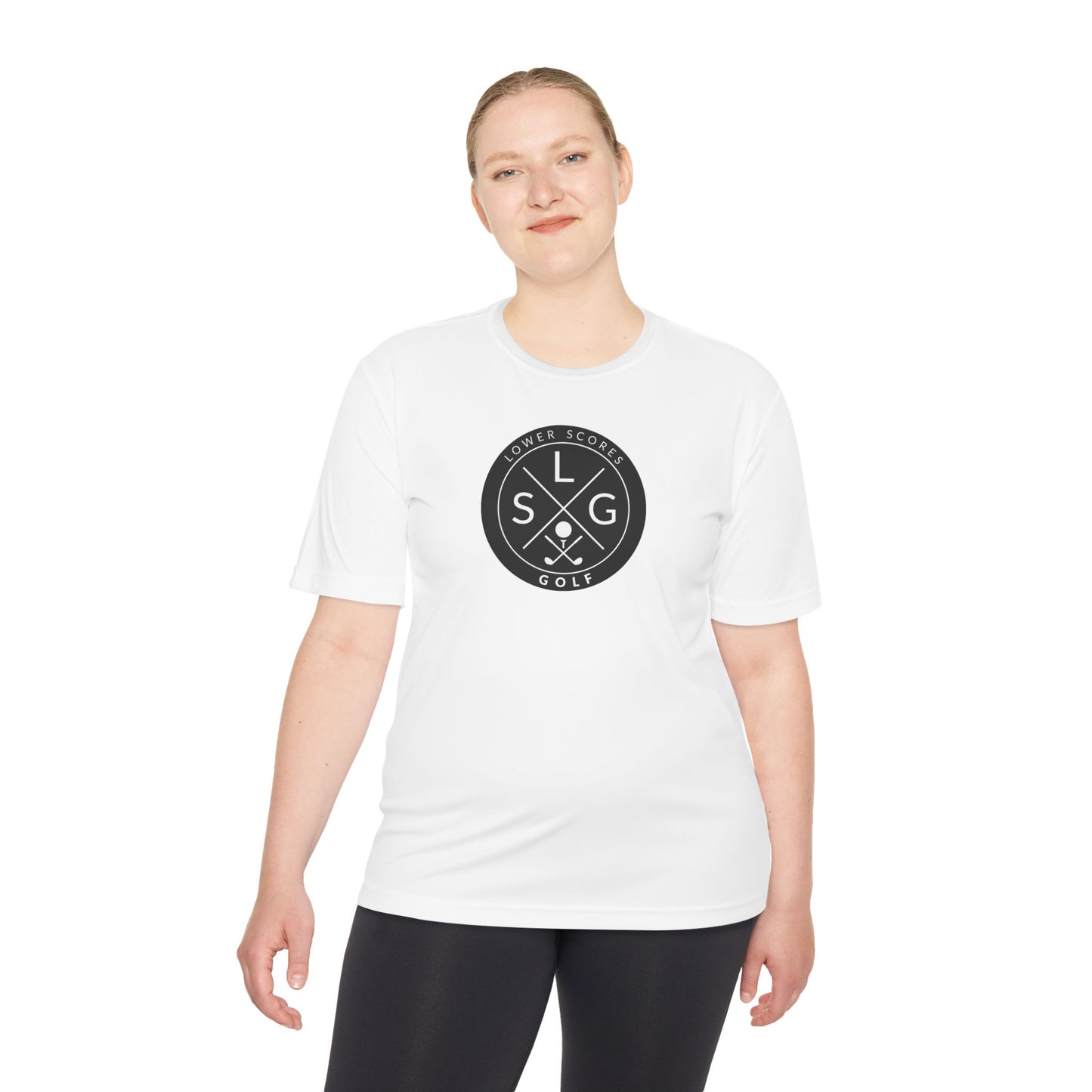 Lower Scores Golf Moisture Wicking Tee