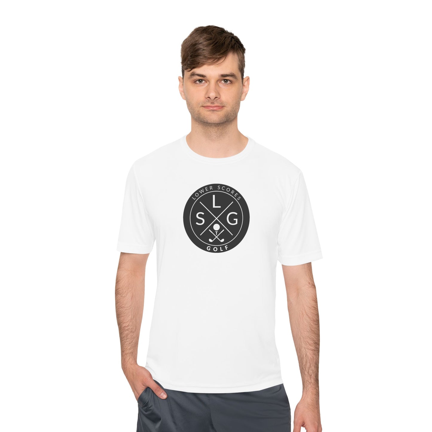 Lower Scores Golf Moisture Wicking Tee