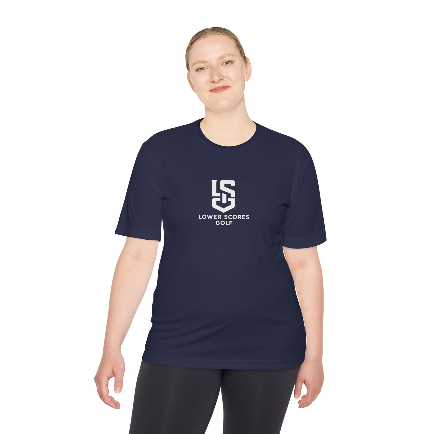 Lower Scores Golf Moisture Wicking Tee