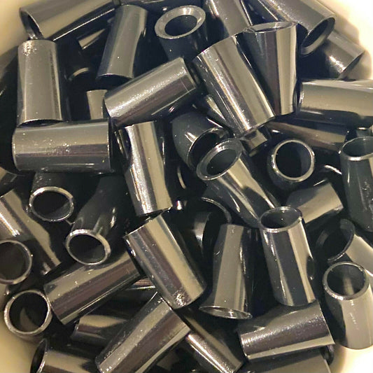 1" Wood Ferrules - Solid Black
