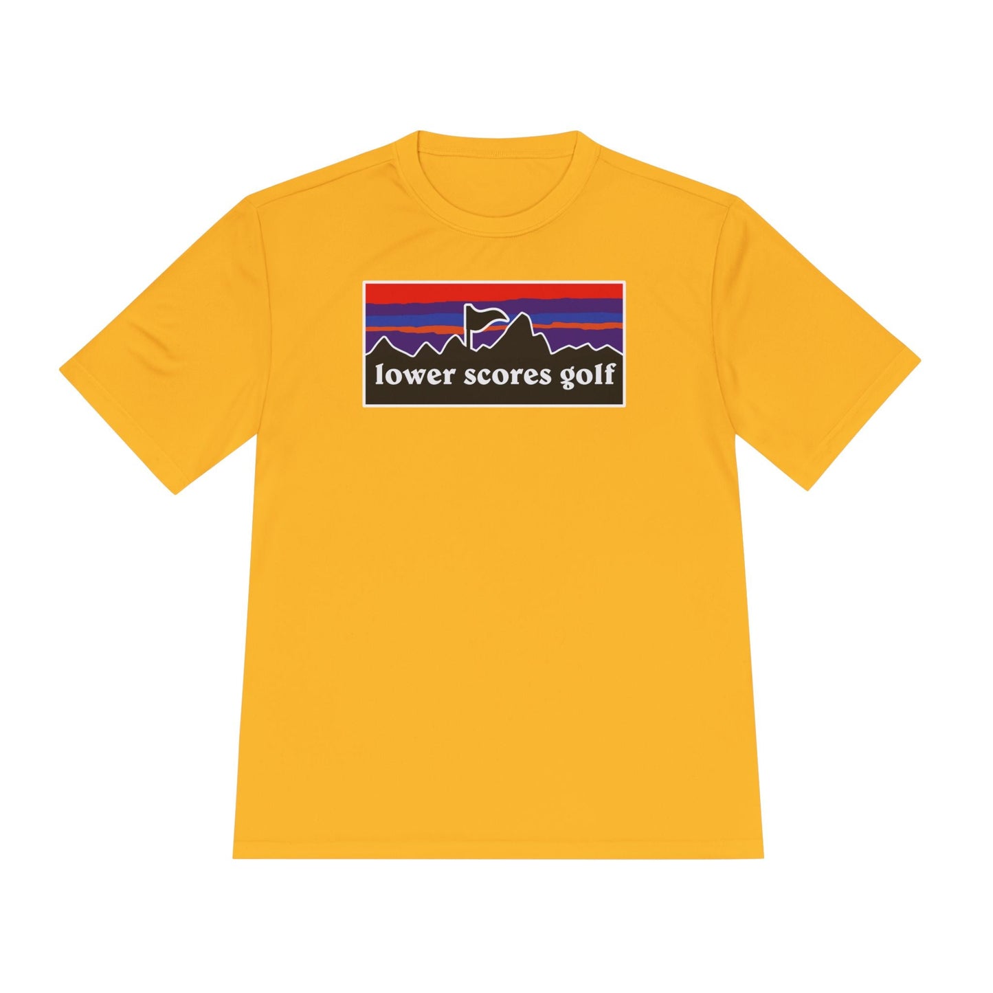 Lower Scores Golf - Unisex Moisture Wicking Tee