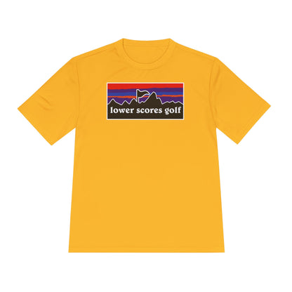 Lower Scores Golf - Unisex Moisture Wicking Tee