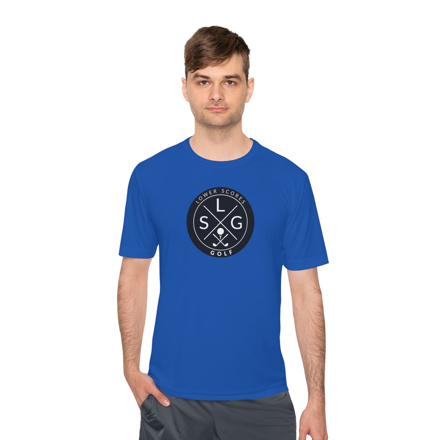 Lower Scores Golf Moisture Wicking Tee