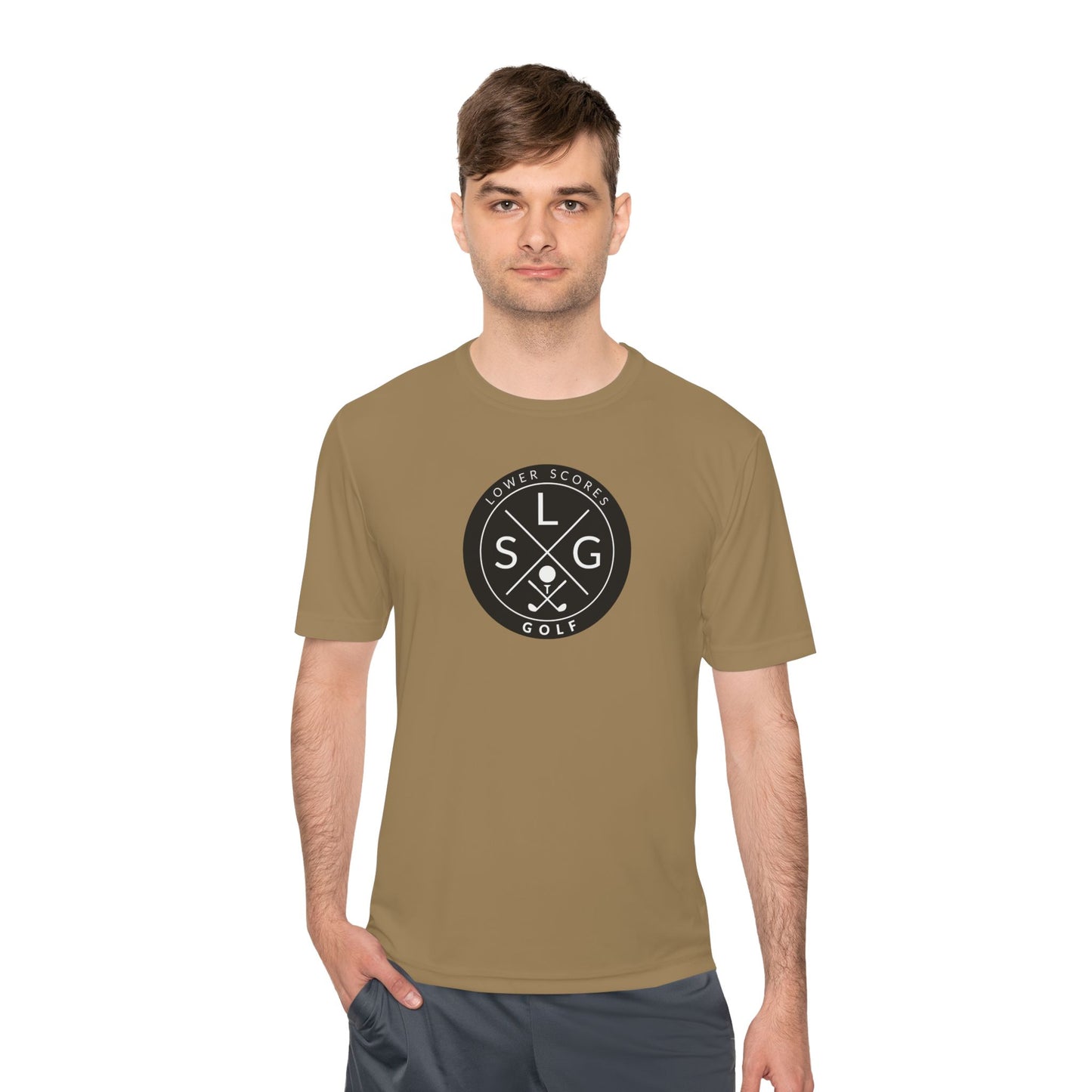 Lower Scores Golf Moisture Wicking Tee