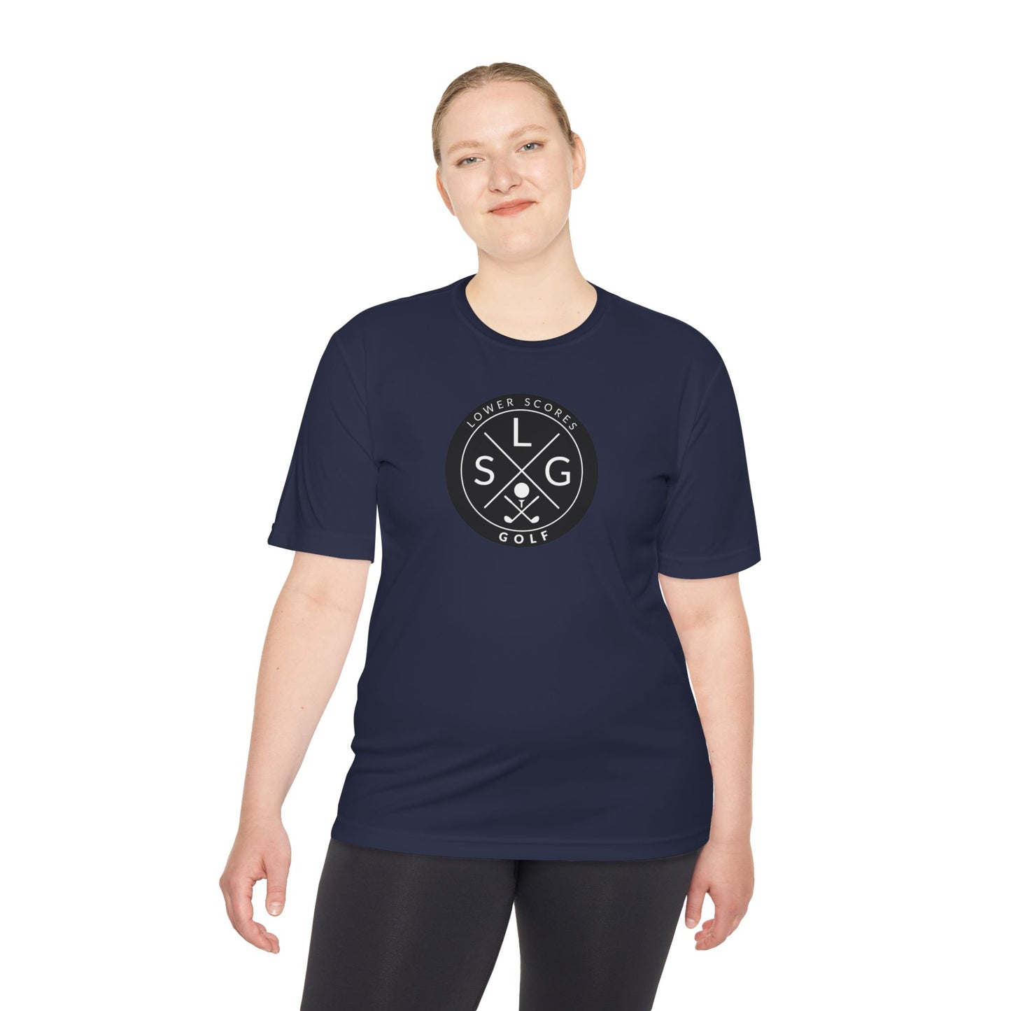 Lower Scores Golf Moisture Wicking Tee