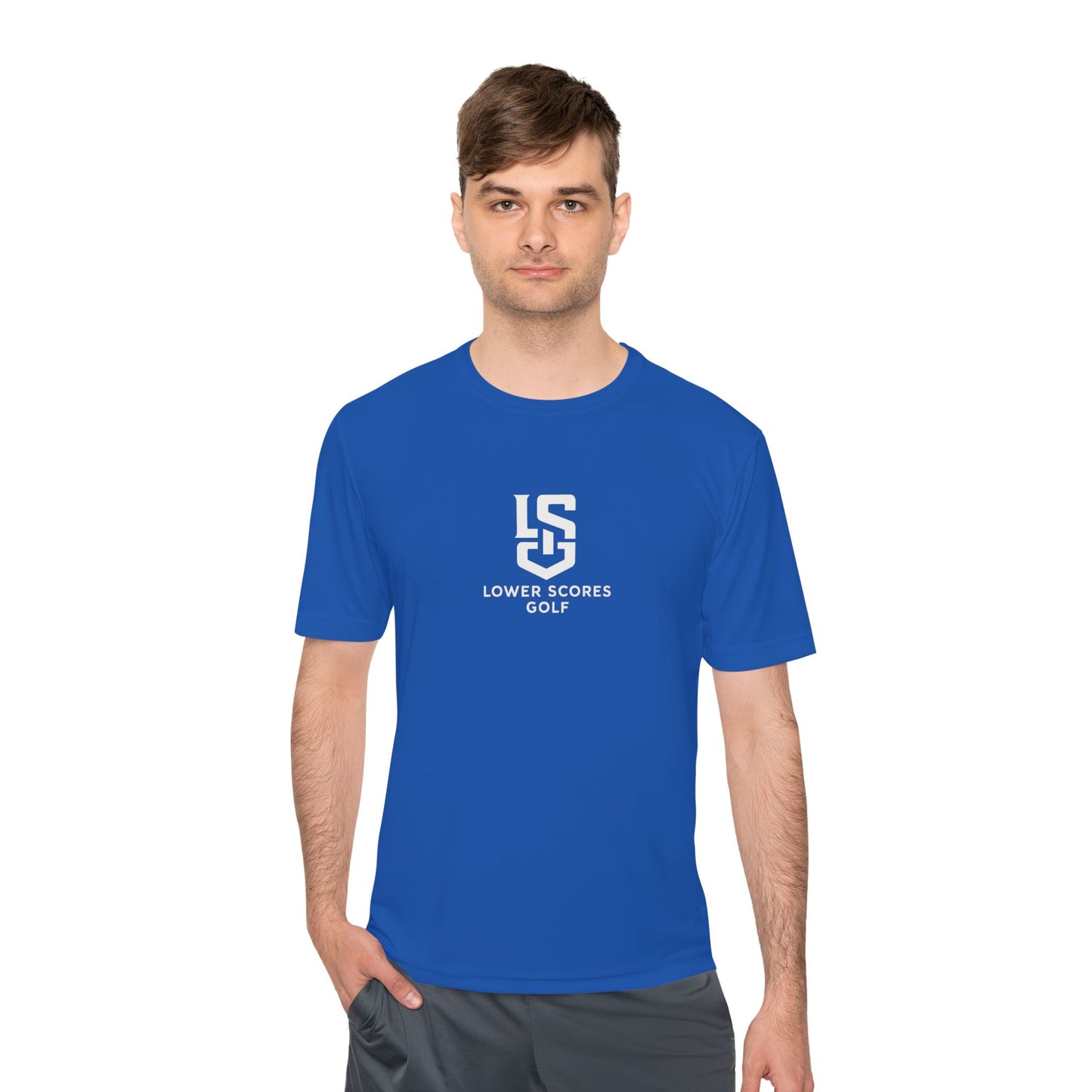 Lower Scores Golf Moisture Wicking Tee