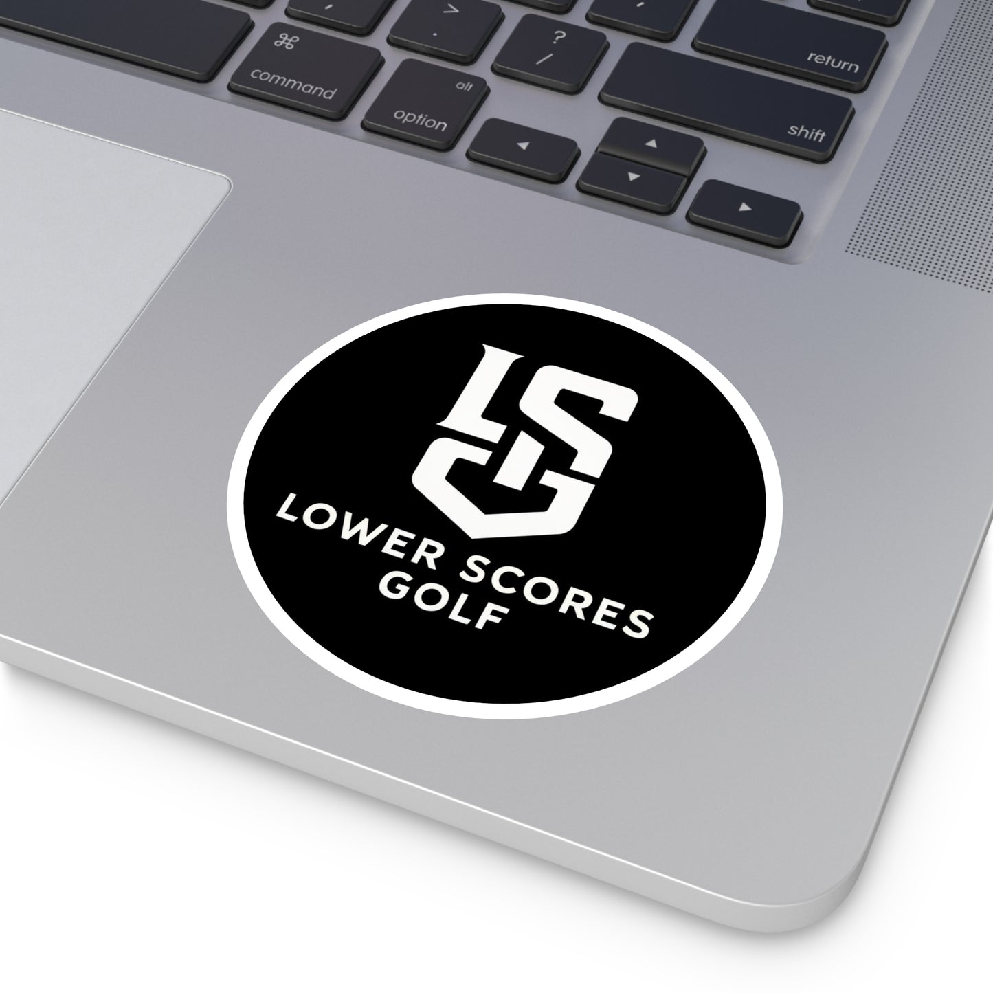 Lower Scores Golf Round Stickers