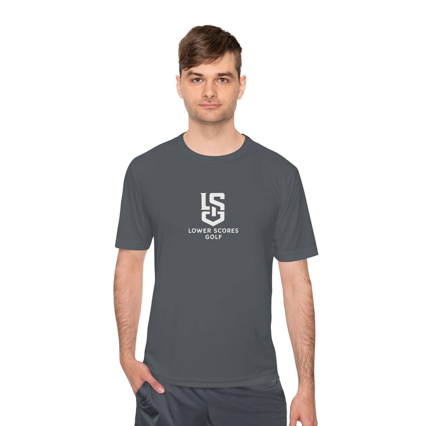 Lower Scores Golf Moisture Wicking Tee