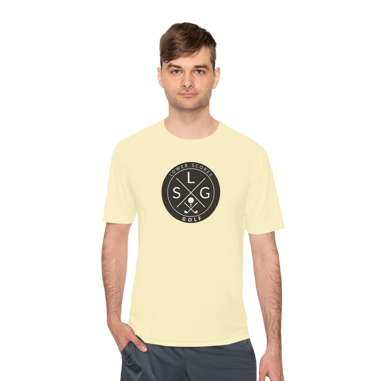 Lower Scores Golf Moisture Wicking Tee