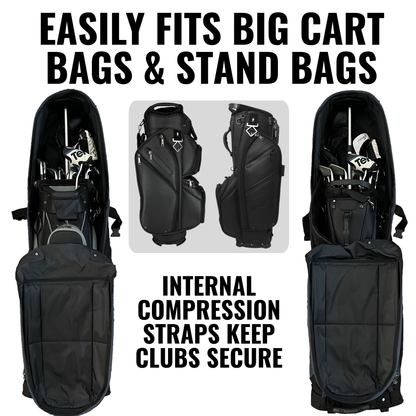 Enforcer Golf Travel Bag | Unrivaled Hard Top Durability