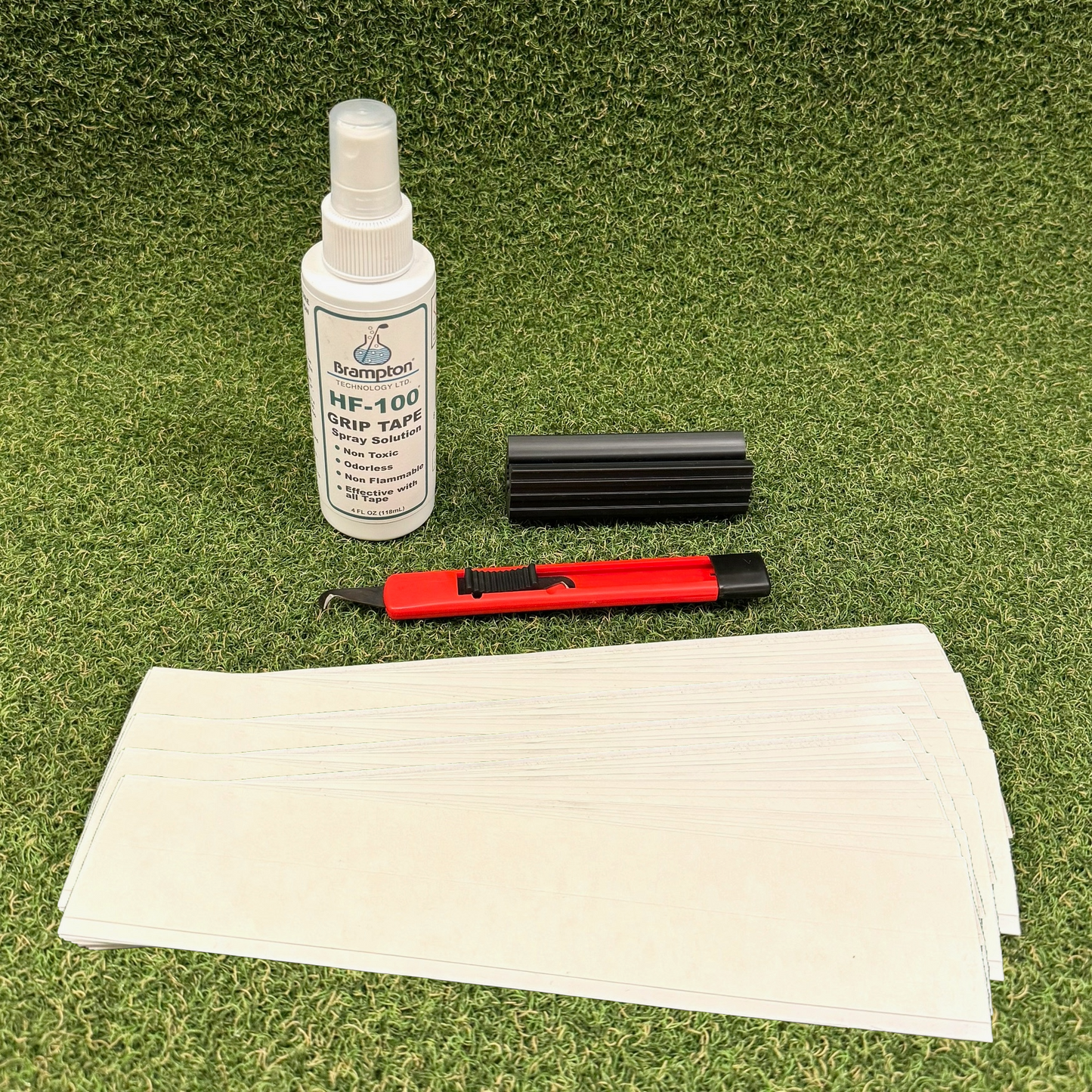 Golf Grip Kit - Tape Strips, 4oz Solvent, Vise Clamp, Hook Blade