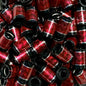 Premium Quality Iron Ferrules Carbon Weave Design .355 I.D. - Choose Color