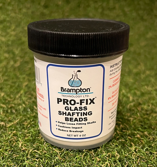 Brampton Pro-Fix Glass Shafting Beads - 4oz Bottle