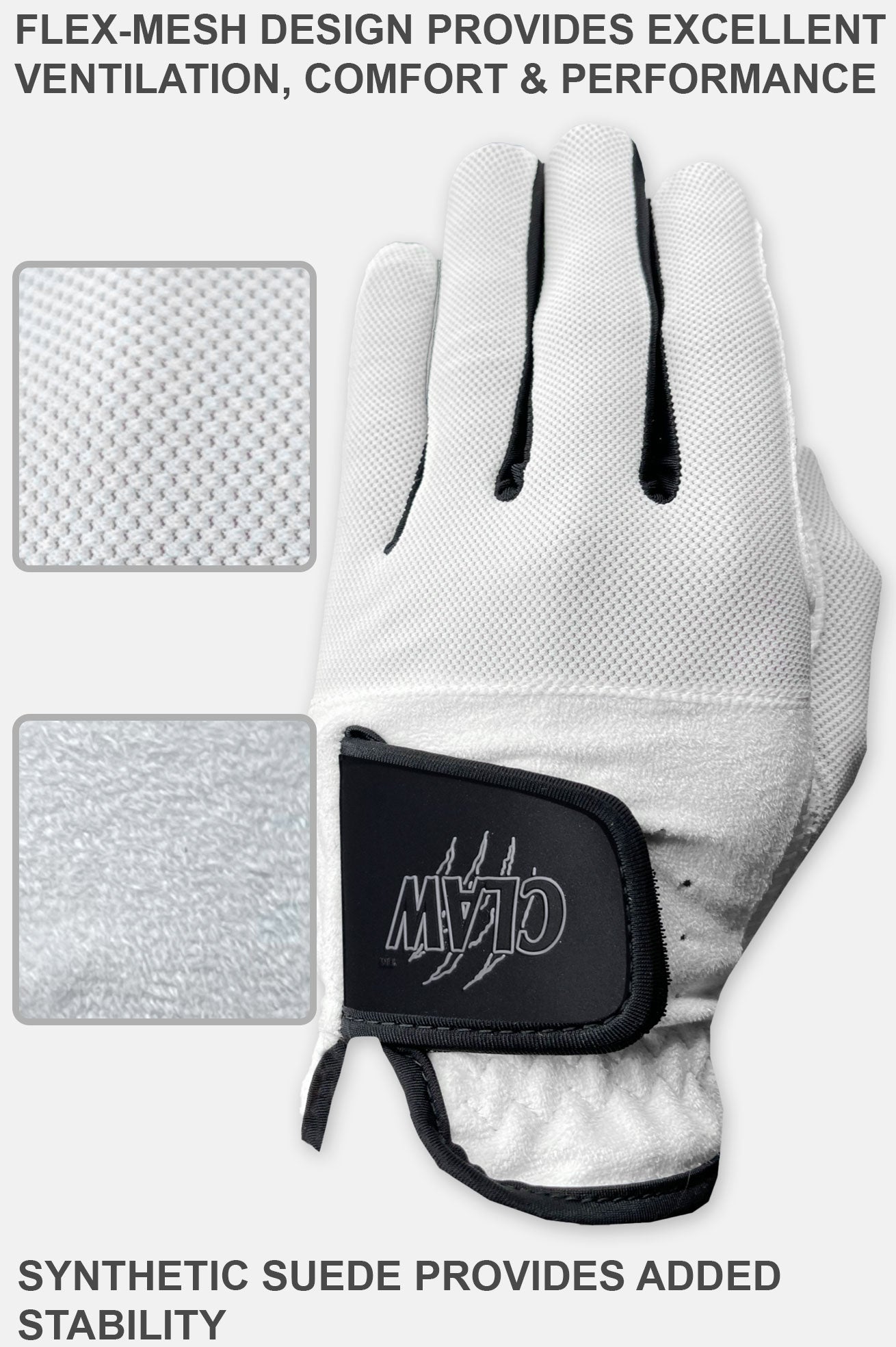 Claw PRO Golf Glove | Advanced Stability for Higher Swing Speeds