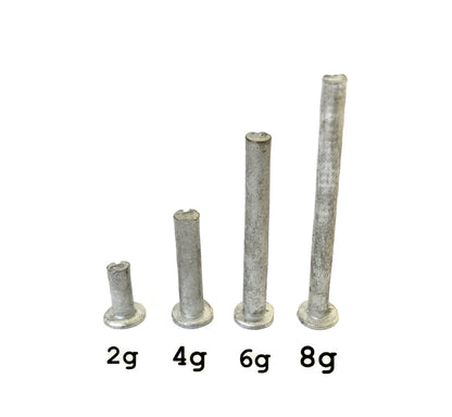 Lead Tip Weight Plugs for Woods & Irons (6/10 Pack)
