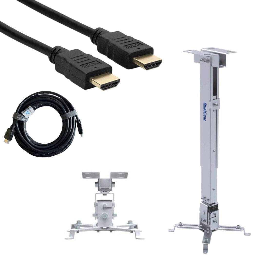 Golf Simulator Projector Accessory Bundle – Mount & HDMI Kit | Lower Scores Golf