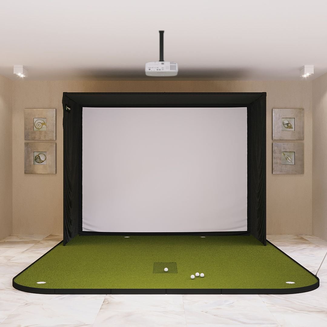 SIG10 Golf Simulator Studio Package – Complete Premium Setup | Lower Scores Golf